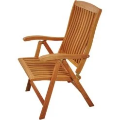 Indoba® Hochlehner Sun Flair Holz Natur Mit Armlehnen 2er Set FSC® -Gardena Verkäufe 105201 11001300 6