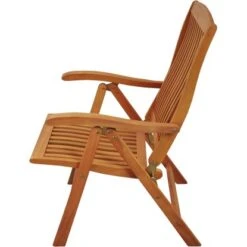 Indoba® Hochlehner Sun Flair Holz Natur Mit Armlehnen 2er Set FSC® -Gardena Verkäufe 105201 11001300 7