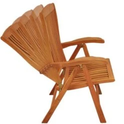 Indoba® Hochlehner Sun Flair Holz Natur Mit Armlehnen 2er Set FSC® -Gardena Verkäufe 105201 11001300 8