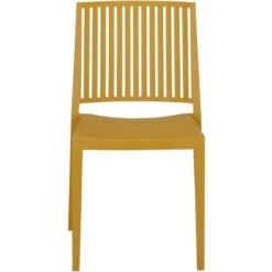 Siena Garden Lane Stapelstuhl 56 Cm X 46 Cm X 80 Cm Mustard -Gardena Verkäufe 251881 1346 S 5