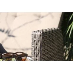 Acamp Set 2x Armsessel Ciro 58 Cm X 58 Cm X 108 Cm Grau-Taupe -Gardena Verkäufe 4013556401333 3190 09