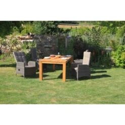 Acamp Set 2x Armsessel Ciro 58 Cm X 58 Cm X 108 Cm Grau-Taupe -Gardena Verkäufe 4013556401333 3195 14