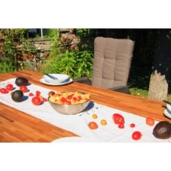 Acamp Set 2x Armsessel Ciro 58 Cm X 58 Cm X 108 Cm Grau-Taupe -Gardena Verkäufe 4013556401333 3196 15