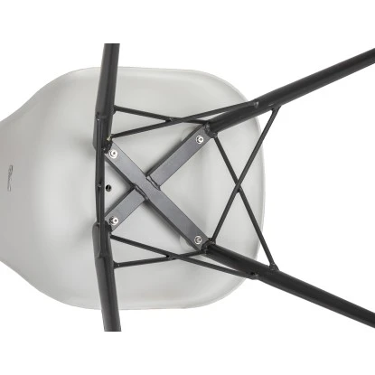 Acamp Set 2x Schalenstuhl New York 61 Cm X 61 Cm X 80 Cm Anthrazit-Weiß 2 Acamp Set 2x Schalenstuhl New York 61 Cm X 61 Cm X 80 Cm Anthrazit-Weiß – Bild 2