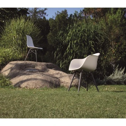 Acamp Set 2x Schalenstuhl New York 61 Cm X 61 Cm X 80 Cm Anthrazit-Weiß 5 Acamp Set 2x Schalenstuhl New York 61 Cm X 61 Cm X 80 Cm Anthrazit-Weiß – Bild 5