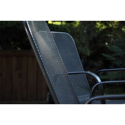 Acamp Set 2x Stapelsessel Astor 57 Cm X 75 Cm X 92 Cm Anthrazit 3 Acamp Set 2x Stapelsessel Astor 57 Cm X 75 Cm X 92 Cm Anthrazit – Bild 3