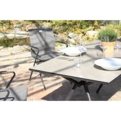 Acamp Stapelsessel Alpha Tex 55 Cm X 57 Cm X 83 Cm Anthrazit-Nero -Gardena Verkäufe 4013556560962 4279 03