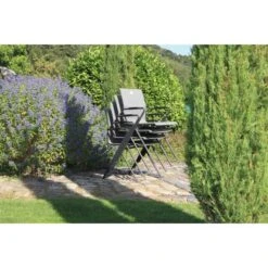Acamp Stapelsessel Alpha Tex 55 Cm X 57 Cm X 83 Cm Anthrazit-Nero -Gardena Verkäufe 4013556560962 4280 04