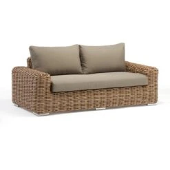 Acamp Sofa Ceres 183x 88 Cm X 65 Cm Teak-Taupe