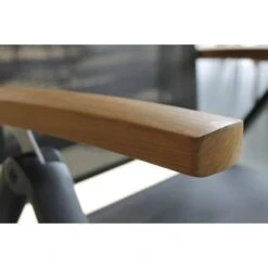 Klappsessel Cavalese Weiß/Teak FSC® -Gardena Verkäufe 473688 3271 2