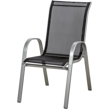 Gardamo Stapelsessel Saturn Silber 75 Cm X 55 Cm X 96 Cm 1 Gardamo Stapelsessel Saturn Silber 75 Cm X 55 Cm X 96 Cm