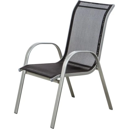 Gardamo Stapelsessel Saturn Silber 75 Cm X 55 Cm X 96 Cm 2 Gardamo Stapelsessel Saturn Silber 75 Cm X 55 Cm X 96 Cm – Bild 2