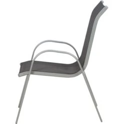 Gardamo Stapelsessel Saturn Silber 75 Cm X 55 Cm X 96 Cm 11 Gardamo Stapelsessel Saturn Silber 75 Cm X 55 Cm X 96 Cm -Gardena Verkäufe 7054562 4