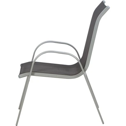 Gardamo Stapelsessel Saturn Silber 75 Cm X 55 Cm X 96 Cm 4 Gardamo Stapelsessel Saturn Silber 75 Cm X 55 Cm X 96 Cm – Bild 4