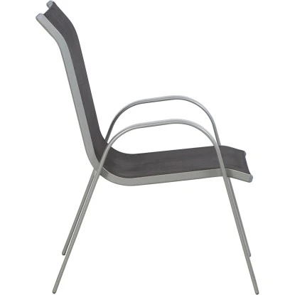 Gardamo Stapelsessel Saturn Silber 75 Cm X 55 Cm X 96 Cm 6 Gardamo Stapelsessel Saturn Silber 75 Cm X 55 Cm X 96 Cm – Bild 6