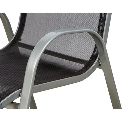 Gardamo Stapelsessel Saturn Silber 75 Cm X 55 Cm X 96 Cm 8 Gardamo Stapelsessel Saturn Silber 75 Cm X 55 Cm X 96 Cm – Bild 8