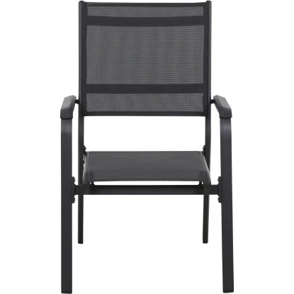 Siena Garden Stapelsessel Tesoro Alu Zerlegt 68 Cm X 62,5 Cm X 98 Cm Anthrazit 5 Siena Garden Stapelsessel Tesoro Alu Zerlegt 68 Cm X 62,5 Cm X 98 Cm Anthrazit – Bild 5