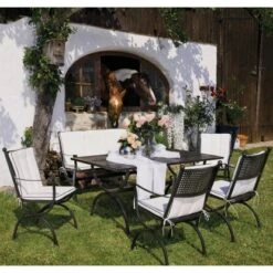 MBM Sessel Romeo Stahl 64 Cm X 55 Cm X 90 Cm Marone -Gardena Verkäufe 720706 1346 12