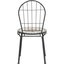 Siena Garden Stapelsessel Stella Eisen 40,5 Cm X 42 Cm X 95 Cm Schwarz Mosaik -Gardena Verkäufe 720939 1346 04