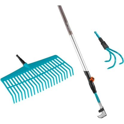 Gardena Combisystem-Komplettangebot Mit Rechenbesen, Grubber, Fugenkratzer Und S 1 Gardena Combisystem-Komplettangebot Mit Rechenbesen, Grubber, Fugenkratzer Und S